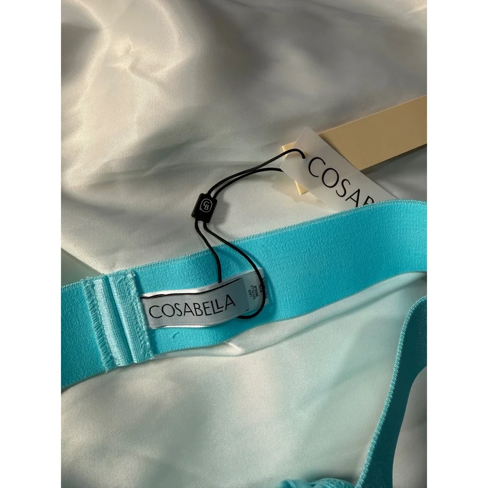 Cosabella Teal Lace‎ Jockstrap Men's Andaman Sea Bold Sexy Style S